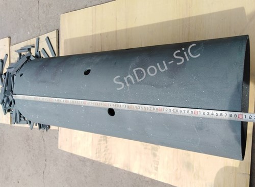 RSIC tube #rsictube #sictubes by china sndou sic ceramics manufacturer factory #sicchina.jpg